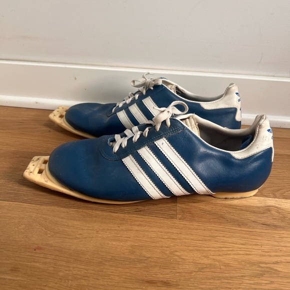 ULTRA RARE VINTAGE ADIDAS SEEFELD CROSS COUNTRY SKIING SHOES MENS US 11